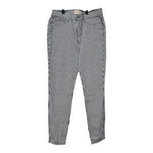 Etica Blue and White Skinny Jeans with Pinstripe Pattern Size 27/28 NWT